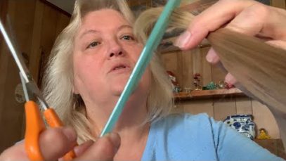 ASMR  *RP* Hair Cut, Face Mask, TLC and lots of Tingles!!