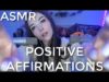 |ASMR| Sweet Positive Affirmations + Face Touching