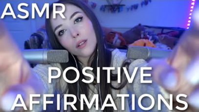 |ASMR| Sweet Positive Affirmations + Face Touching