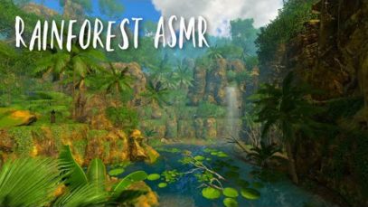 ASMR | The Most Relaxing Walk in the Rainforest ?️ | Ear to ear whispering + jungle ambience