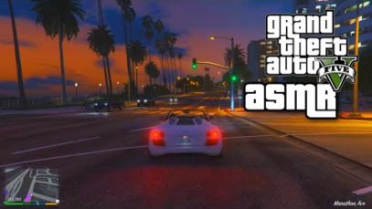 GTAV but make it ASMR ? Binaural whispering + car sounds