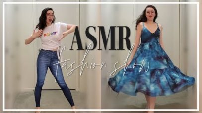I bought ASMR clothes! ? Unboxing and try on | Ear to ear whispering