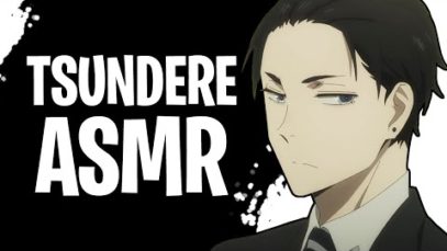 Tsundere Boy Accepts Cuddles // ASMR Tsundere Roleplay