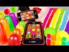 ASMR EDIBLE iPHONE, RAINBOW CREPE CAKE, KOHAKUTO 먹는 핸드폰, 무지개 케이크, 무지개 젤리, 마시멜로우 먹방 EATING SOUNDS