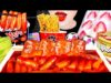 ASMR KOREA CONVENIENCE STORE FOOD MUKBANG 편의점 먹방 Spicy Tteokbokki, Black bean noodles EATING SOUNDS
