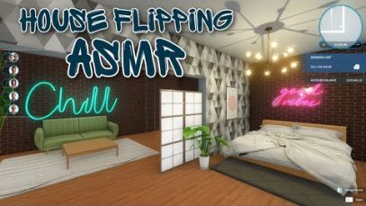 ASMR | Let’s play some House Flipper! | ? Dragon Ball Z Kame House