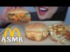 ASMR McDonald’s GHOST PEPPPER HABANERO McChicken + POUTINE (EATING SOUNDS) NO TALKING | SAS-ASMR