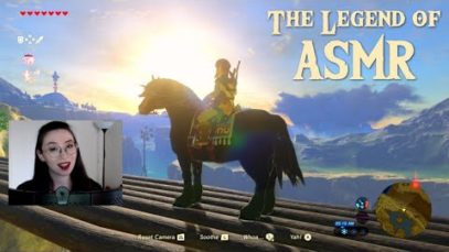 ASMR on horseback ? Exploring Breath of the Wild together ?
