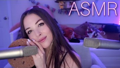 ASMR Personal Attention ? Face Touching, Deep Breathing, Purring, Playing with Hair BEST TINGLES
