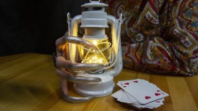 ASMR roleplay Fortune teller gentle whisper &  long nails