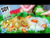 ASMR SOY SAUCE JELLYFISH , EXTREME CRUNCHY EATING SOUNDS | LINH-ASMR