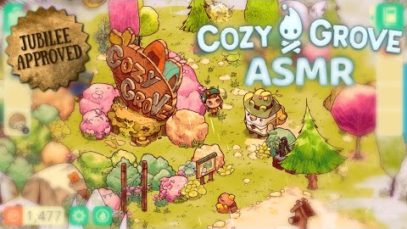 ASMR | This game is like Animal Crossing but even more ASMR! ? Cozy Grove | Close up whispers