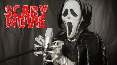 Cosplay GHOSTFACE Scream ASMR tapping whisper long nails Scary Movie