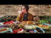 الفطور الصباحي على الطريقه التركيه التقليديه | موكبانغ | Yöresel Köy Kahvaltısı