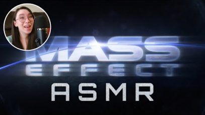ASMR | Can I make Mass Effect relaxing? ?? Close up whispering