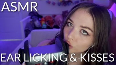 ASMR Ear Licking and Kisses ? for Guaranteed Tingles!