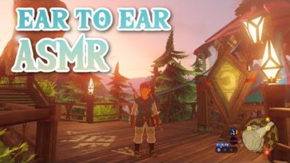 ASMR | Ear to ear whispers in Rito Village ? Breath of the Wild