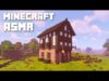 ASMR | How to build an easy Minecraft Tudor house! ? Ear to ear whispering