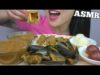 ASMR INDIAN FOOD *PASADA LAMB CURRY + MASALA MUSSELS + DESSERT (EATING SOUNDS) NO TALKING | SAS-ASMR