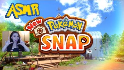 ASMR | Let’s play New Pokémon Snap! ? Close up soft spoken/whispered