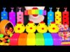 ASMR RAINBOW FOOD *DRINK JELLO SHOOTER, RAINBOW JELLY, CAKE POPS 무지개 젤리, 무지개 드링크 슈터 먹방 EATING SOUNDS