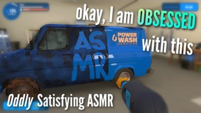 ASMR ? This is the MOST oddly satisfying game! ? PowerWash Simulator | Super close up whispers