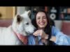 ASMR | Treat Test with Satine | Doggy Mukbang Eating