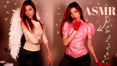 ASMR Triggers That I’m Wearing (Latex, Feathers, Ribbed Dress…)