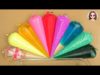 Making FOAM Slime With Piping Bags | GLOSSY SLIME | Satisfying Slime Video, ASMR Slime #ASMR