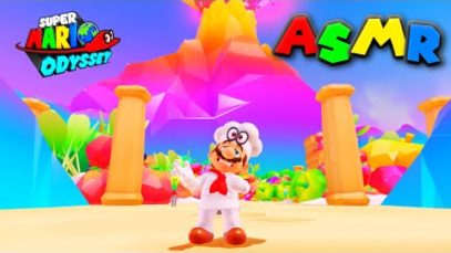 Super Mario Odyssey ASMR ??? Close up soft spoken voice & whispers in the Luncheon Kingdom