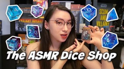 ? Welcome to the Click Clack Shack! ?  ASMR Roleplay | Clicky, shiny dice | Soft spoken, binaural