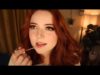 ASMR Lipgloss Collection & Mouth Sounds (raining)