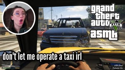 GTA V ASMR ? I started a Taxi Company and definitely never crashed ? Whispers + car ambience sounds