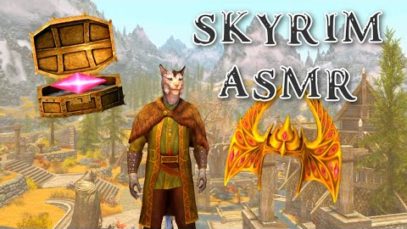 Skyrim ASMR | Finding ALL 24 Stones of Barenziah! ? Binaural whispers | No Stone Unturned Questline