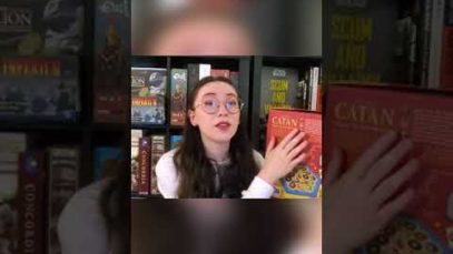 The tingliest board game shop this side of YouTube ✨ ASMR #Shorts