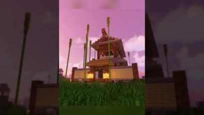A quick tour of my Minecraft house! ? Binaural ASMR #Shorts