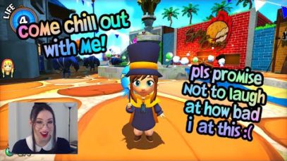 ASMR | Let’s play A Hat in Time! ? Relax & hang out with me | Binaural Soft spoken
