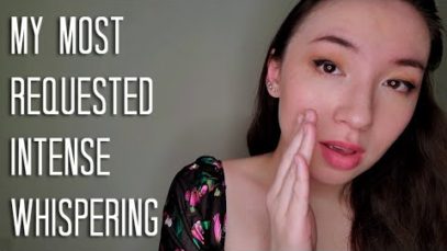 EXTREME close up binaural ASMR ? Whispering like in my Shorts Outro!