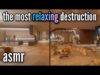 Satisfying ASMR ? Destroying a house in the most oddly relaxing way | Teardown
