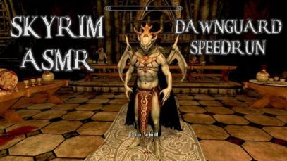 Skyrim ASMR | Playing the ENTIRE Dawnguard DLC Questline ?