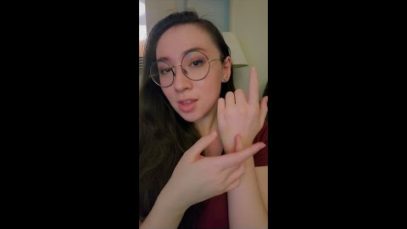 Soft touches and hand movements ?️ Visual ASMR #Shorts