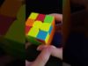 Solving a clicky Rubik’s Cube ? No talking ASMR #Shorts
