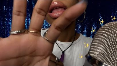 ASMR | UP CLOSE Lipgloss + Kisses ✨? ( Tingly Mouth Sounds ) ?