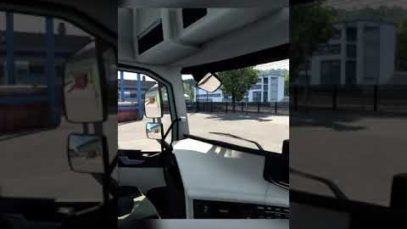 How bad will this American be at Euro Truck Simulator? ? ASMR #Shorts