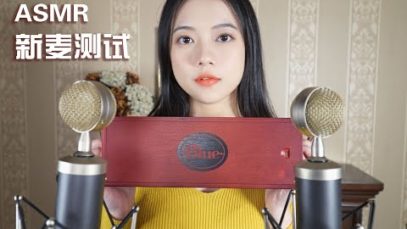 [ASMR] New Microphones Test
