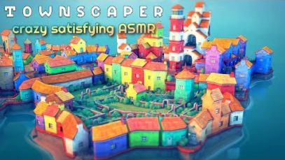 ASMR | Playing Townscaper: The Satisfying ASMR Game ? Learn tips & secrets!