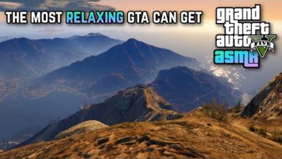 GTA ASMR | Let’s drive and hike up Mount Chiliad ⛰️ Ear to ear whispering