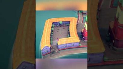 How to build a secret garden in Townscaper! ? ASMR #Shorts