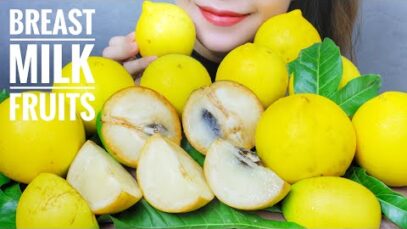 ASMR GOLDEN STAR APPLE FRUITS , EATING SOUNDS | LINH-ASMR