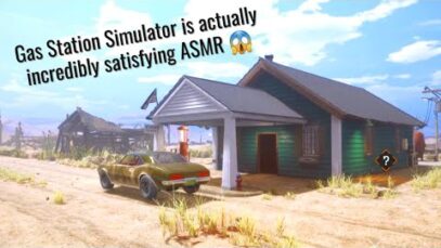 ASMR | Playing Gas Station Simulator for satisfying tingles ⛽
